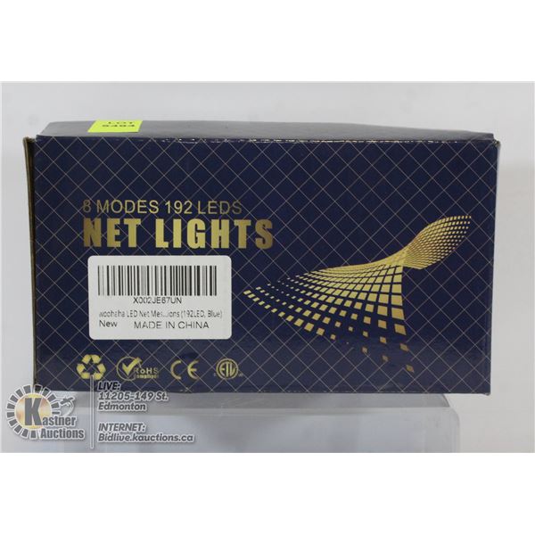 NEW BOX OF NET LIGHTS. 8 MODES WITH 192 LED LIGHTS