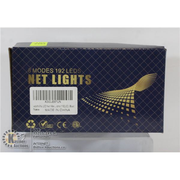 NEW BOX OF NET LIGHTS. 8 MODES WITH 192 LED LIGHTS