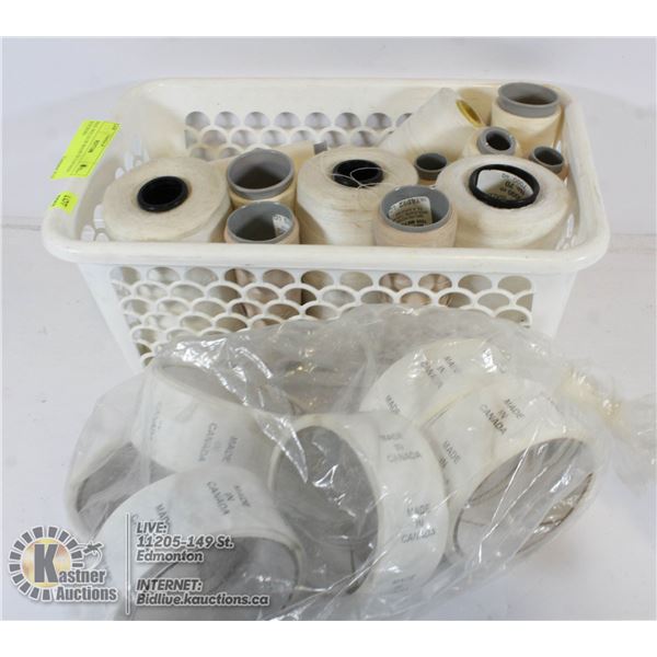 BAG- ROLLS OF MADE IN CANADA STICKERS