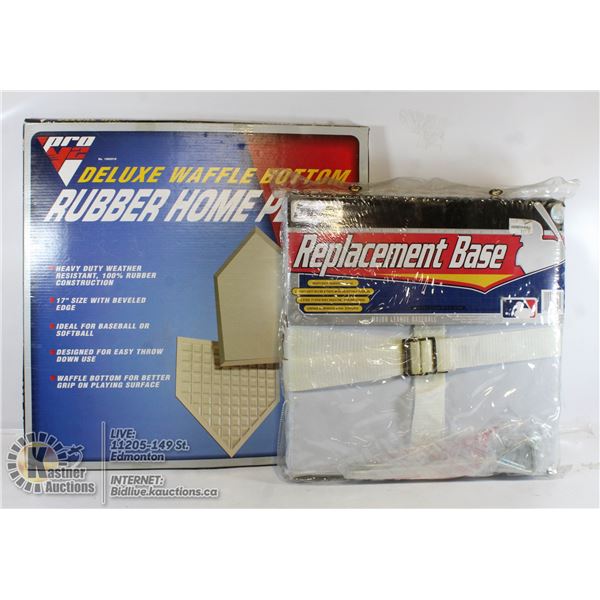 BASEBALL HOMEPLATE,1ST BASE,AND UMPIRE COUNTER