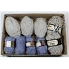 Image 1 : 9 SKEINS OF TIBER & STEINBACH 100% COTTON YARN