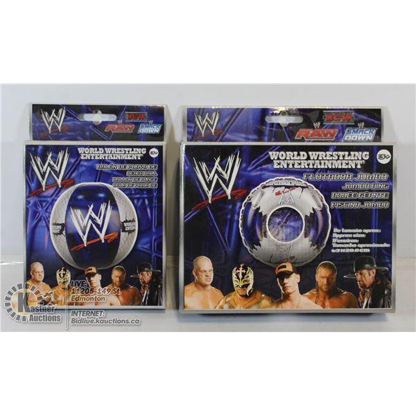 FLAT OF NEW  WWE POOL & BEACH TOYS