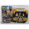 Image 1 : BOX WITH 2 WWE FIGURES / TOYS
