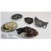 Image 1 : FLAT OF COLLECTIBLE BELT BUCKLES