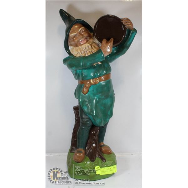 GARDEN GNOME - LARGE 22" - VINTAGE