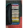 Image 1 : CASE OF FULL OF AUDIO CASSETTES