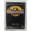 Image 1 : SEALED WWE HISTORY OF WRESTLE MANIA 1-IX DVD
