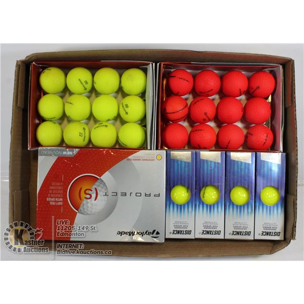 FLAT ASST TAYLORMADE RECLAIMED GOLF BALLS