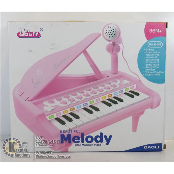 BEAUTIFUL MELODY LITTLE MUSICIAN PIANO.