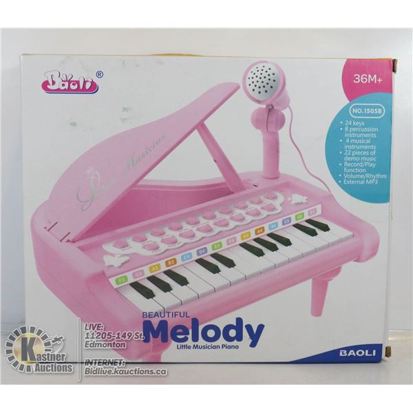 BEAUTIFUL MELODY LITTLE MUSICIAN PIANO.