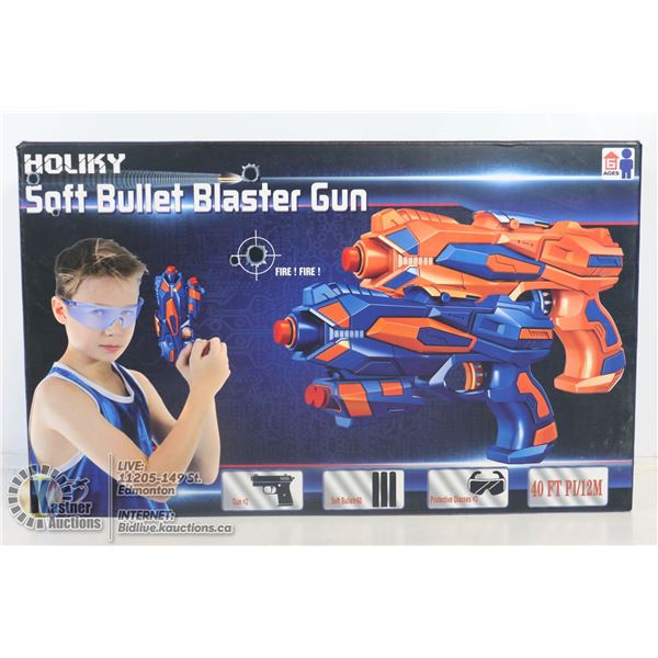 HOLIKY SOFT BULLET BLASTER GUN.