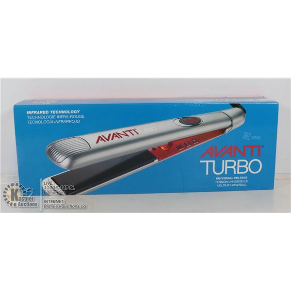AVANTI TURBO INFRARED TECHONOLGY HAIR STRAIGHTENER