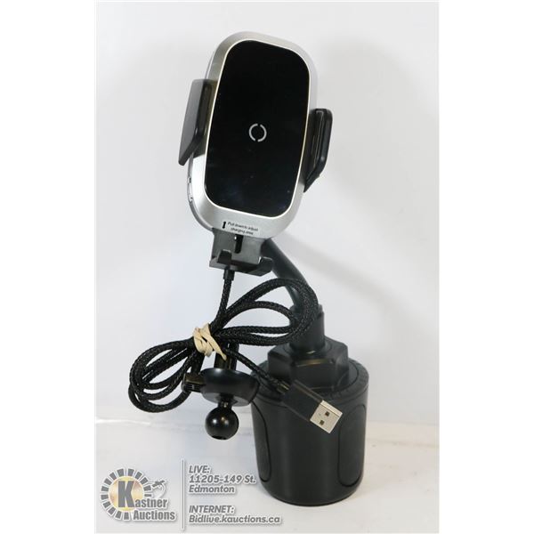 FAST WIRELESS CAR CHARGER.