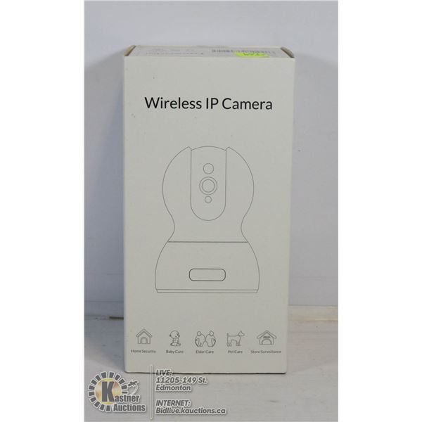 NEW IN BOX WIRELESS 1080P IP CAMERA. COMPATIBLE