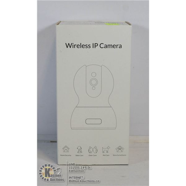 NEW IN BOX WIRELESS 1080P IP CAMERA. COMPATIBLE