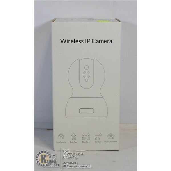 NEW IN BOX WIRELESS 1080P IP CAMERA. COMPATIBLE