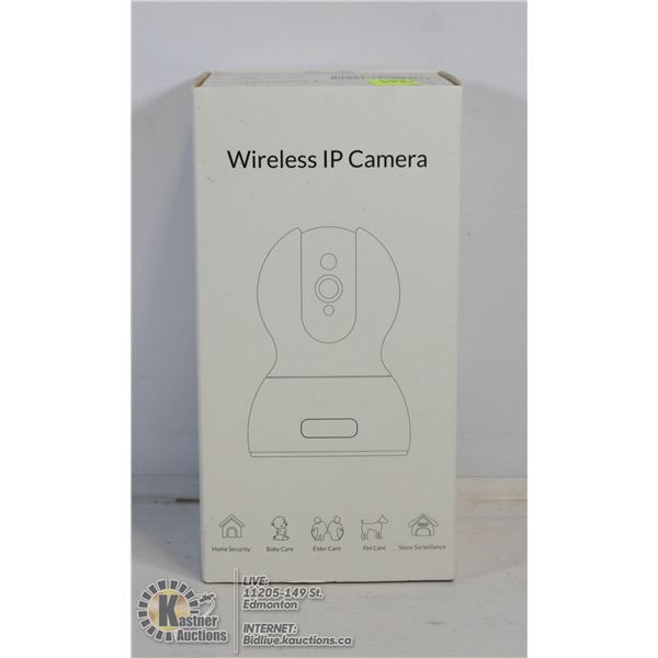 NEW IN BOX WIRELESS 1080P IP CAMERA. COMPATIBLE