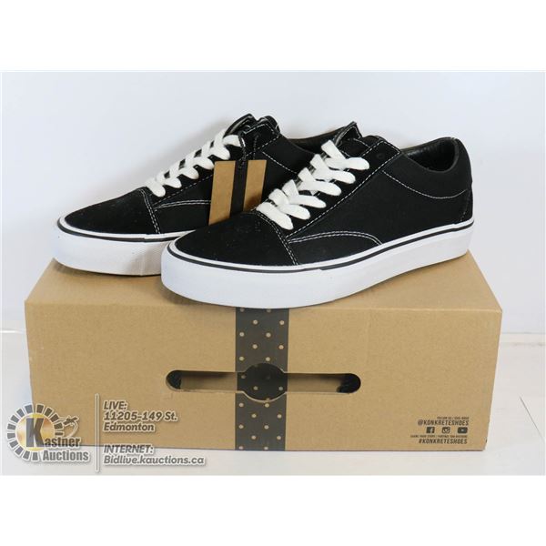 NEW GOODVIBES BLACK AND WHITE SIZE 6 SHOES.