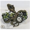 Image 1 : LADIES WRAP AROUND SNAKE RHINESTONE WATCH