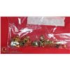 Image 1 : 1 OZ. BAG OF GOLD COLOR CHARMS