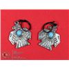 Image 1 : THUNDERBIRD W/TURQUOISE EARRINGS