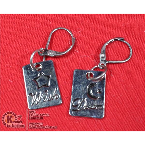 "DREAM" AND "WISH" ON SILVER HOOKS