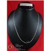 Image 1 : #130-STERLING SILVER NECKLACE 18"/2 PCS