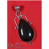 Image 1 : #80-NATURAL BLACK OBSIDIAN PENDANT