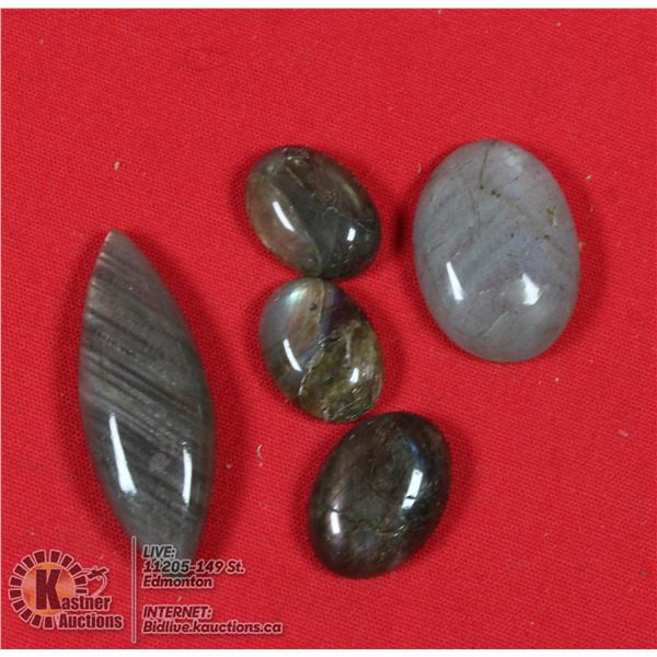 #72-NATURAL FIRE LABRADORITE 76.70ct