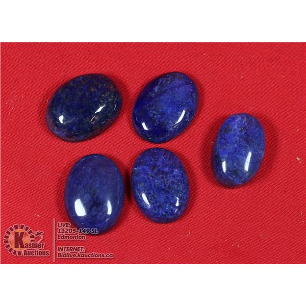 #68-NATURAL LAPIZ LAZULI 124.85ct