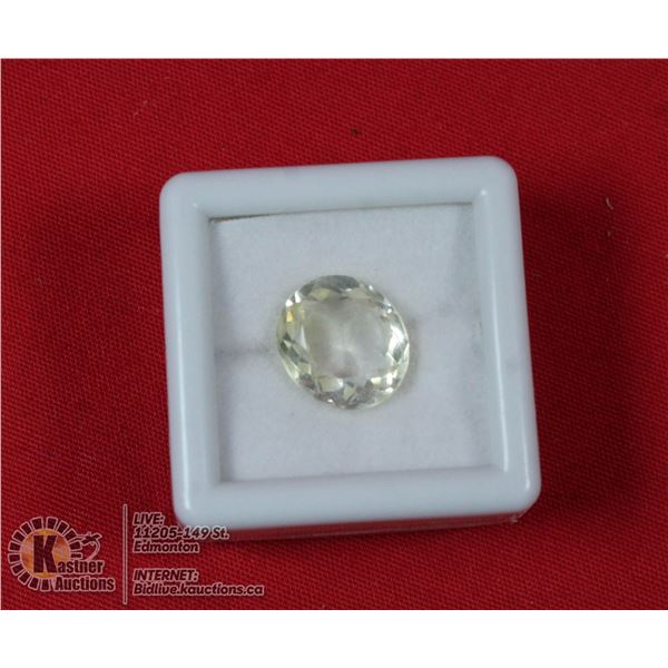 #190-CITRINE GEMSTONE 10.5 x 11.9mm 4.40ct
