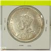 Image 2 : 1935 CANADIAN GV SILVER $1 COIN HIGH GRADE 1ST