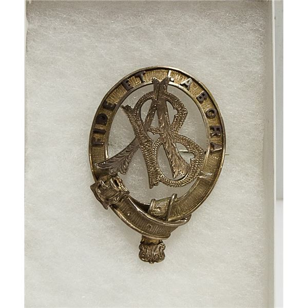 2X3 INCH ANTIQUE SCOTTISH KILT PIN