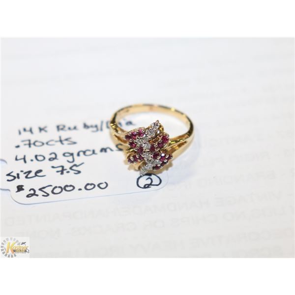 RUBY AND DIAMOND RING (2)