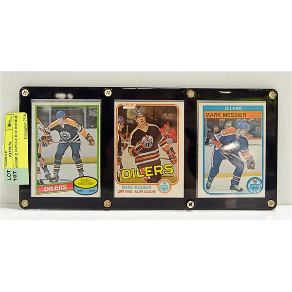 MARK MESSIER O-PEE-CHEE ROOKIE CARD