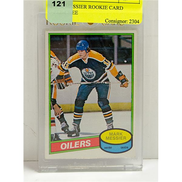 MARK MESSIER ROOKIE CARD O-PEE-CHEE