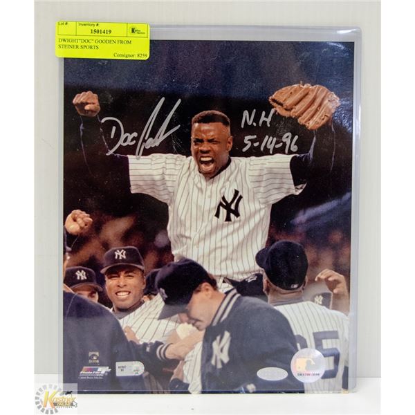 DWIGHT"DOC" GOODEN FROM STEINER SPORTS