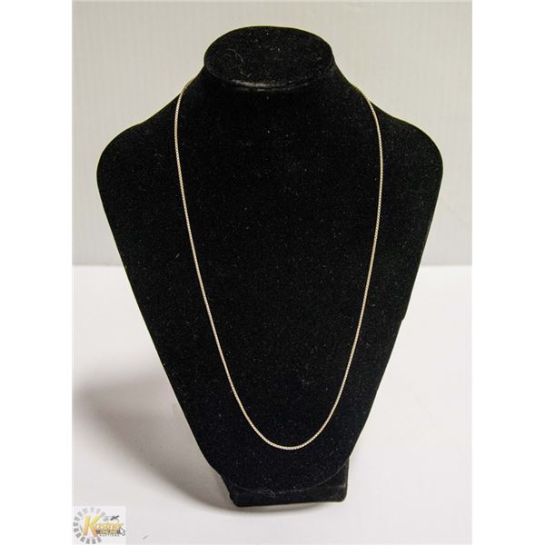 .925 SOLID SILVER ITAILIAN CUBAN LINK CHAIN 20"