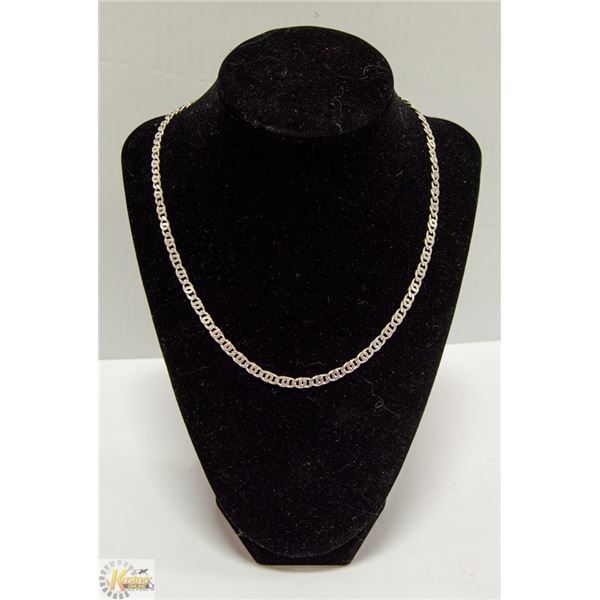 HEAVY .925 SOLID SILVER ITALIAN ANCHOR LINK CHAIN