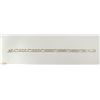 Image 1 : .925 SOLID SILVER ITALIAN FIGARO LINK BRACELET 8"