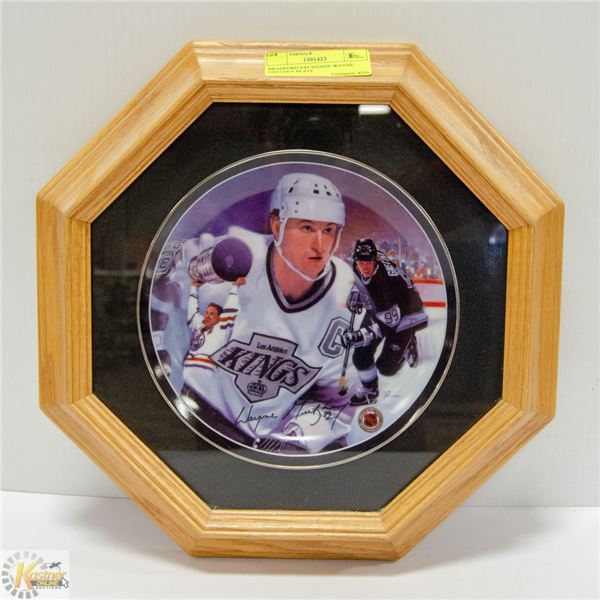 BRADFORD EXCHANGE WAYNE GRETZKY PLATE