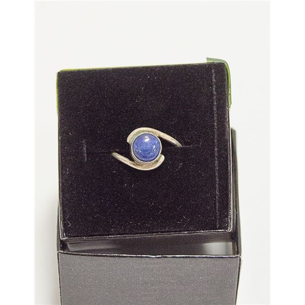 UNCLAIMED .925 SILVER LAPIS LAZULI RING