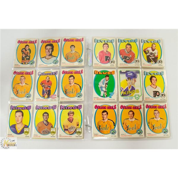 80 X 1970'S VINTAGE HOCKEY CARDS MTL ESTATE