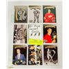 Image 1 : 10 X GORDIE HOWE INSERT CARDS NHL