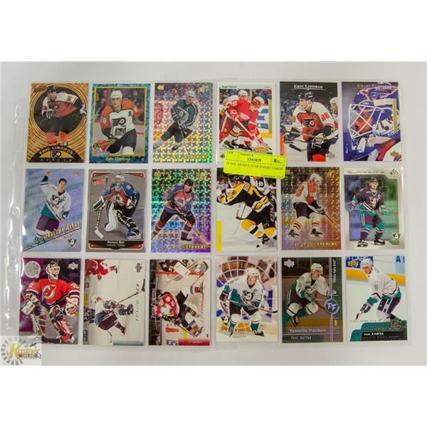 18 NHL MONEY STAR INSERT CARDS