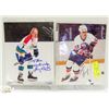 Image 1 : M. BOSSY / L. MCDONALD SIGNED PHOTOS