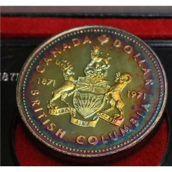 1971 SOLID SILVER CANADIAN  DOLLAR COIN