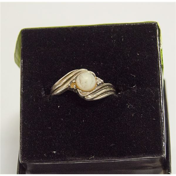 UNCLAIMED .925 SILVER RING SIZE 8