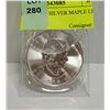 Image 2 : 1 TROY OZ .999 SILVER MAPLE LEAF