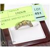 Image 1 : CITRINE AND 925 SILVER RING SIZE 9.5